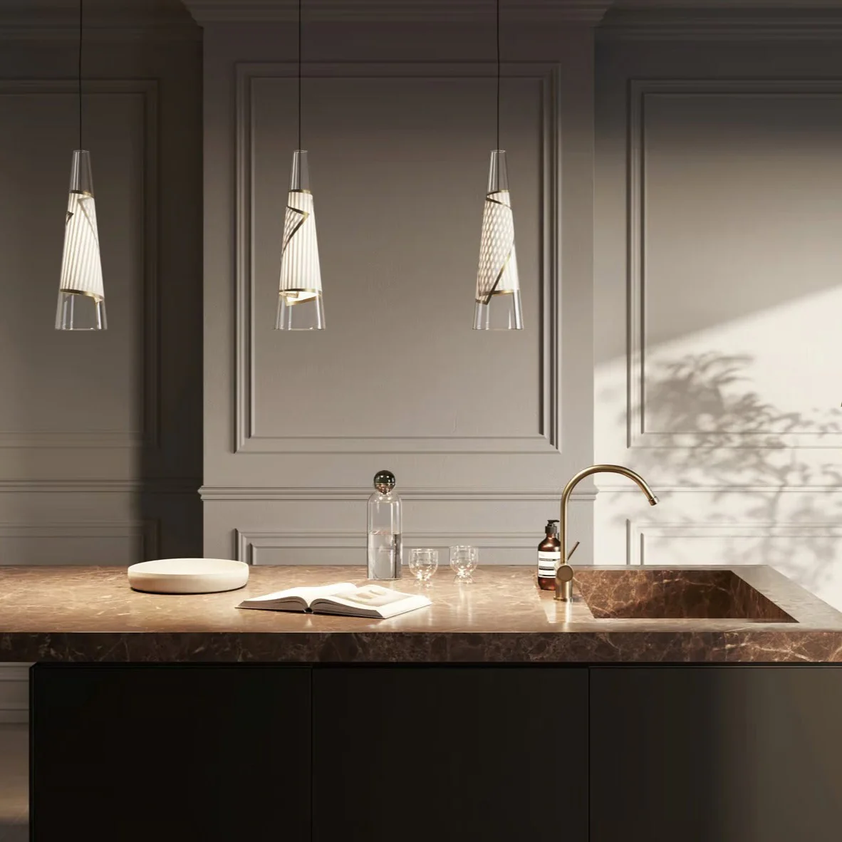 Cono Di Luce Small Cluster Suspension Lamp