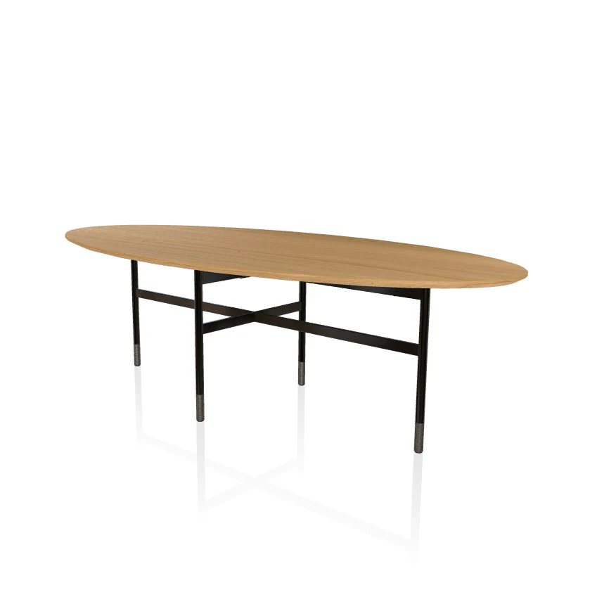 Glamour Elliptical Wood Table