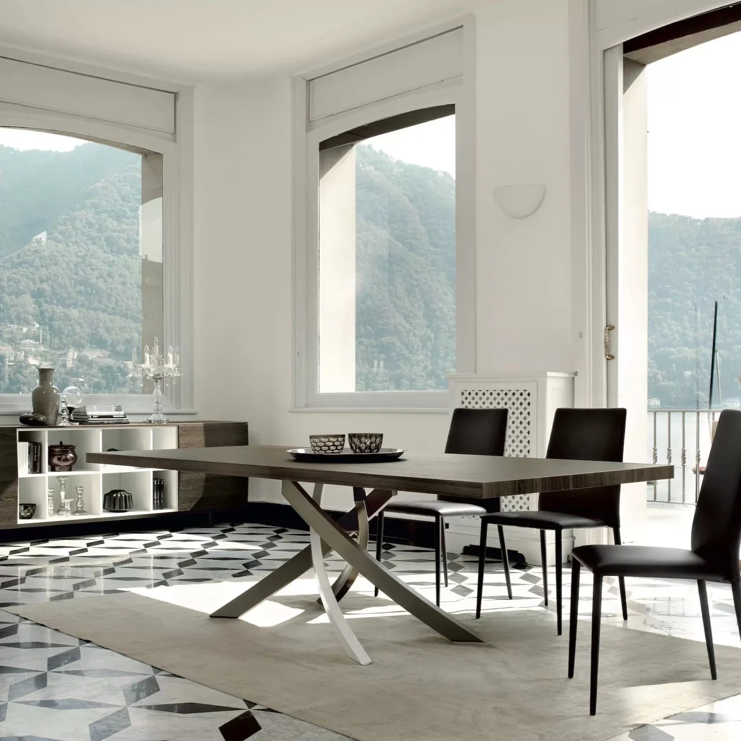 Artistico Rectangular Wood Table