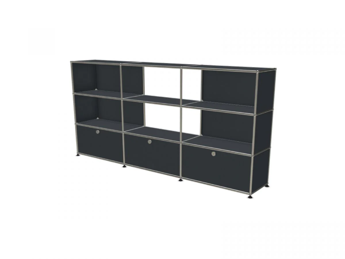 Haller High Sideboard L with 3 Drawers