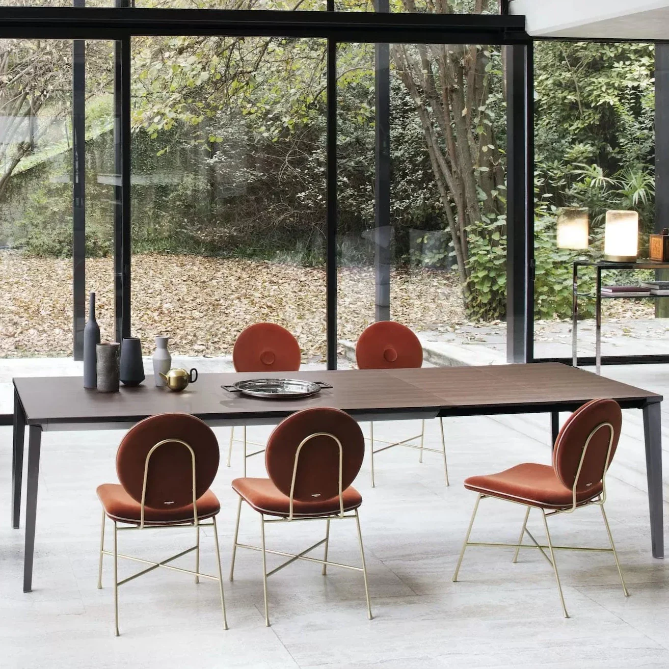 Echo In Extendable Wood Table