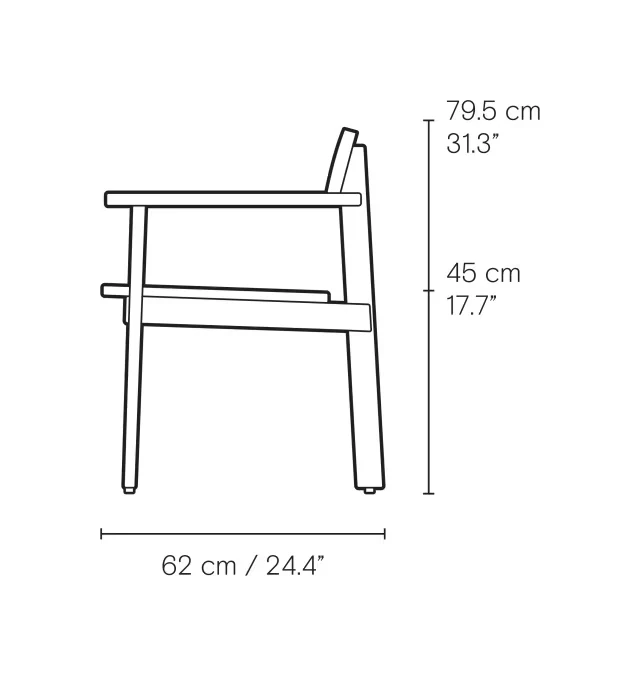 GL101 Timbur Outdoor Bench