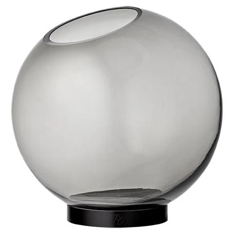 GLOBE vase w. stand