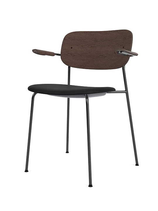 Co Dining Chair with Armrest - UPHOLSTERED SEAT