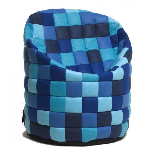 Checked Bean Bag Chair