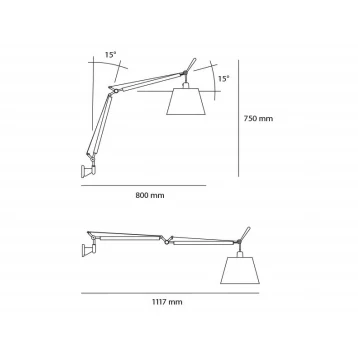 TOLOMEO BASCULANTE WALL