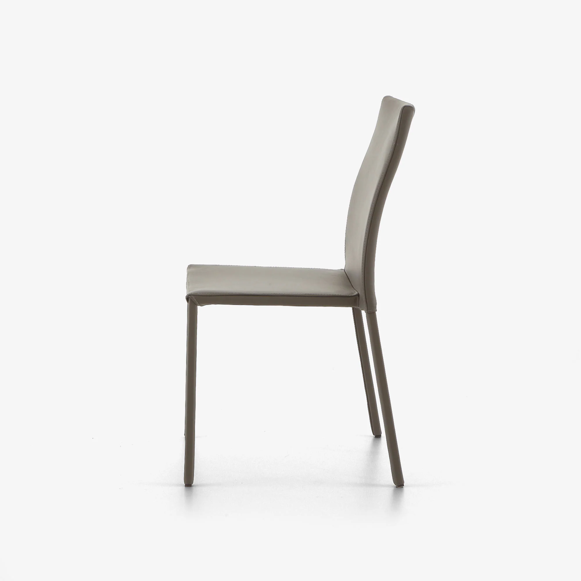 Slim Chair Chair Grey Leather