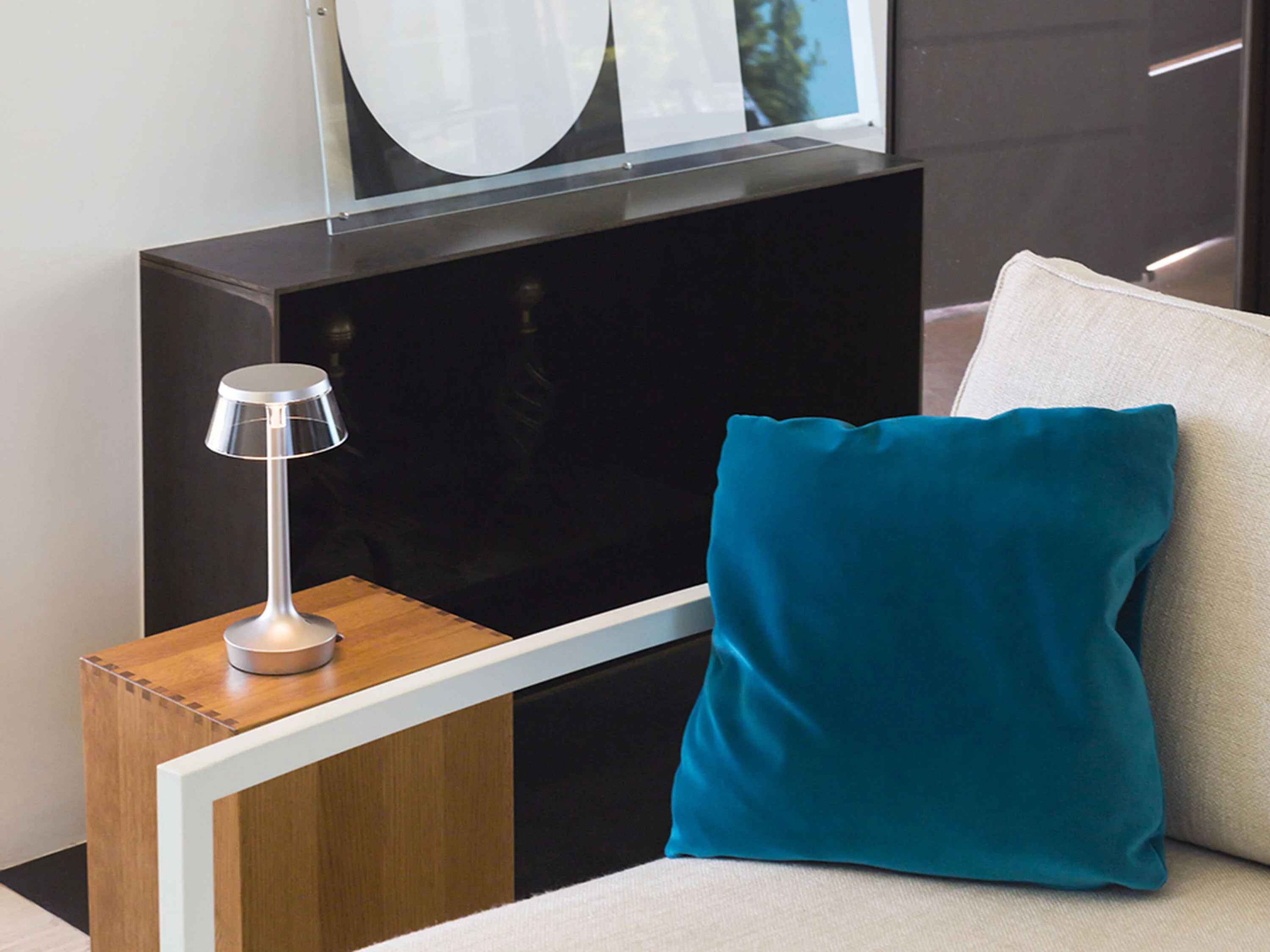 Bon Jour Unplugged Table Lamps