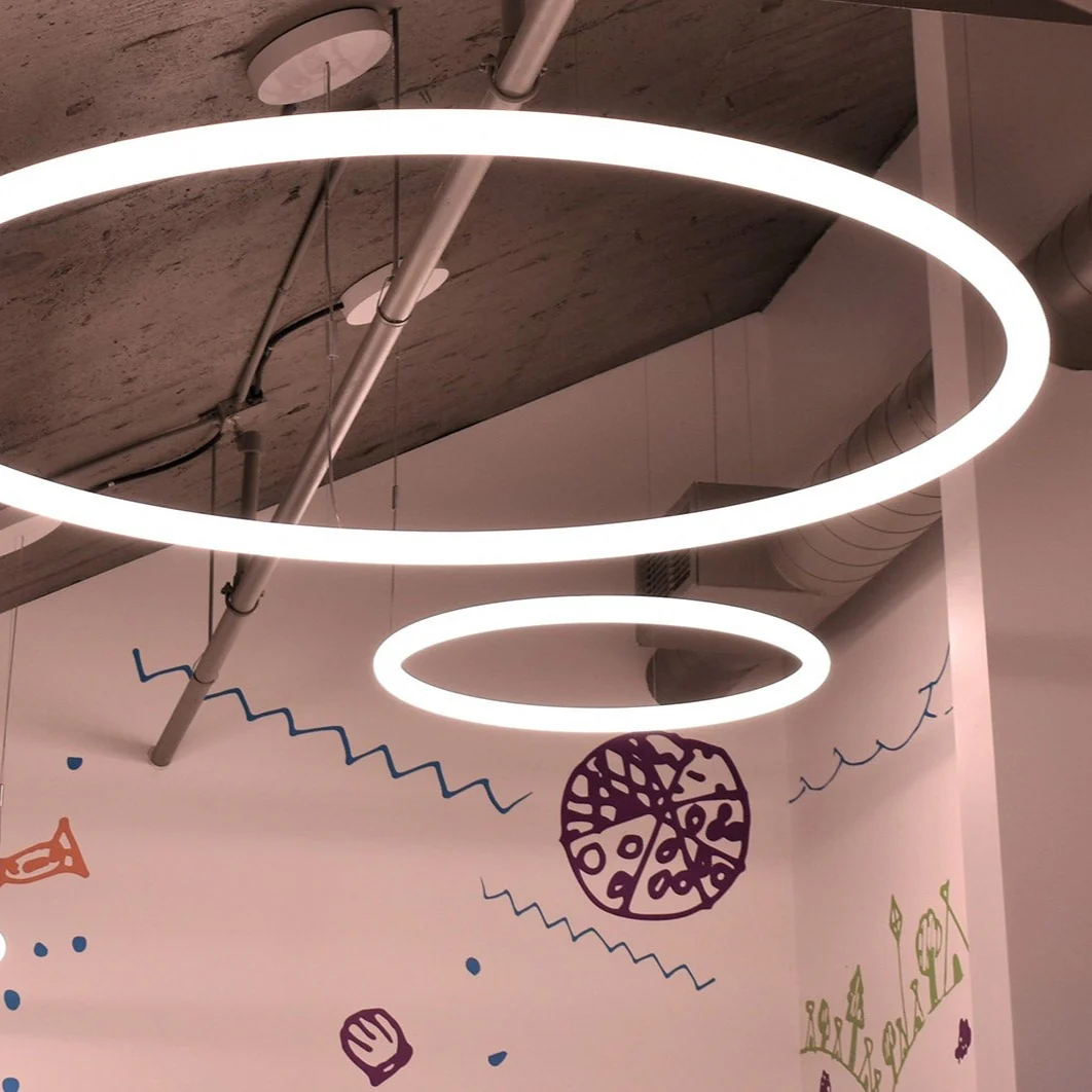 ALPHABET OF LIGHT CIRCULAR Ø155 SEMI-RECESSED