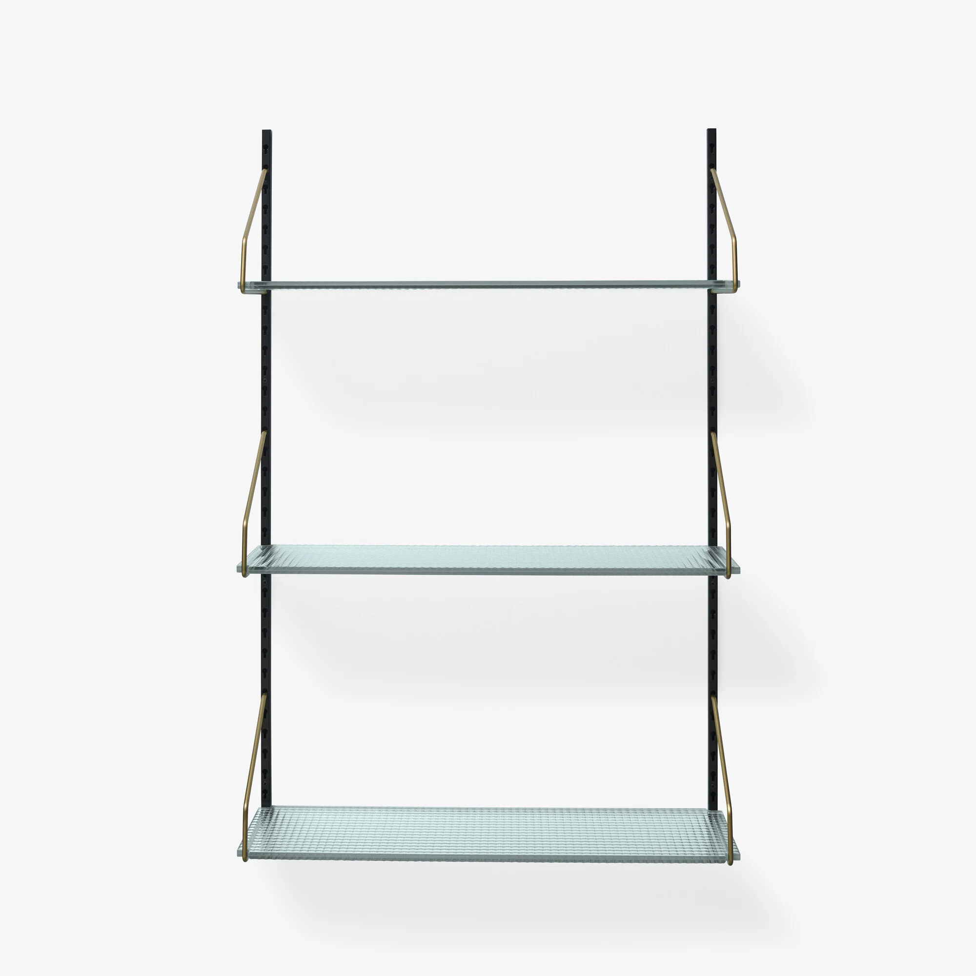 Bibliothèque Murale Wall-Mounted Bookshelf With Glass Shelves