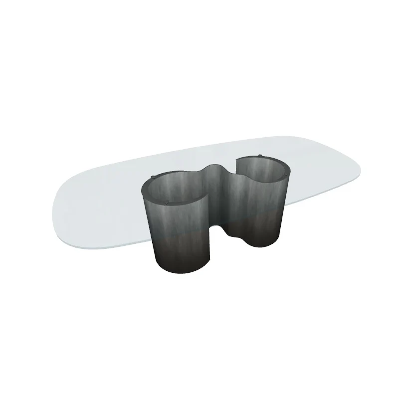 PAPEL Glass Table