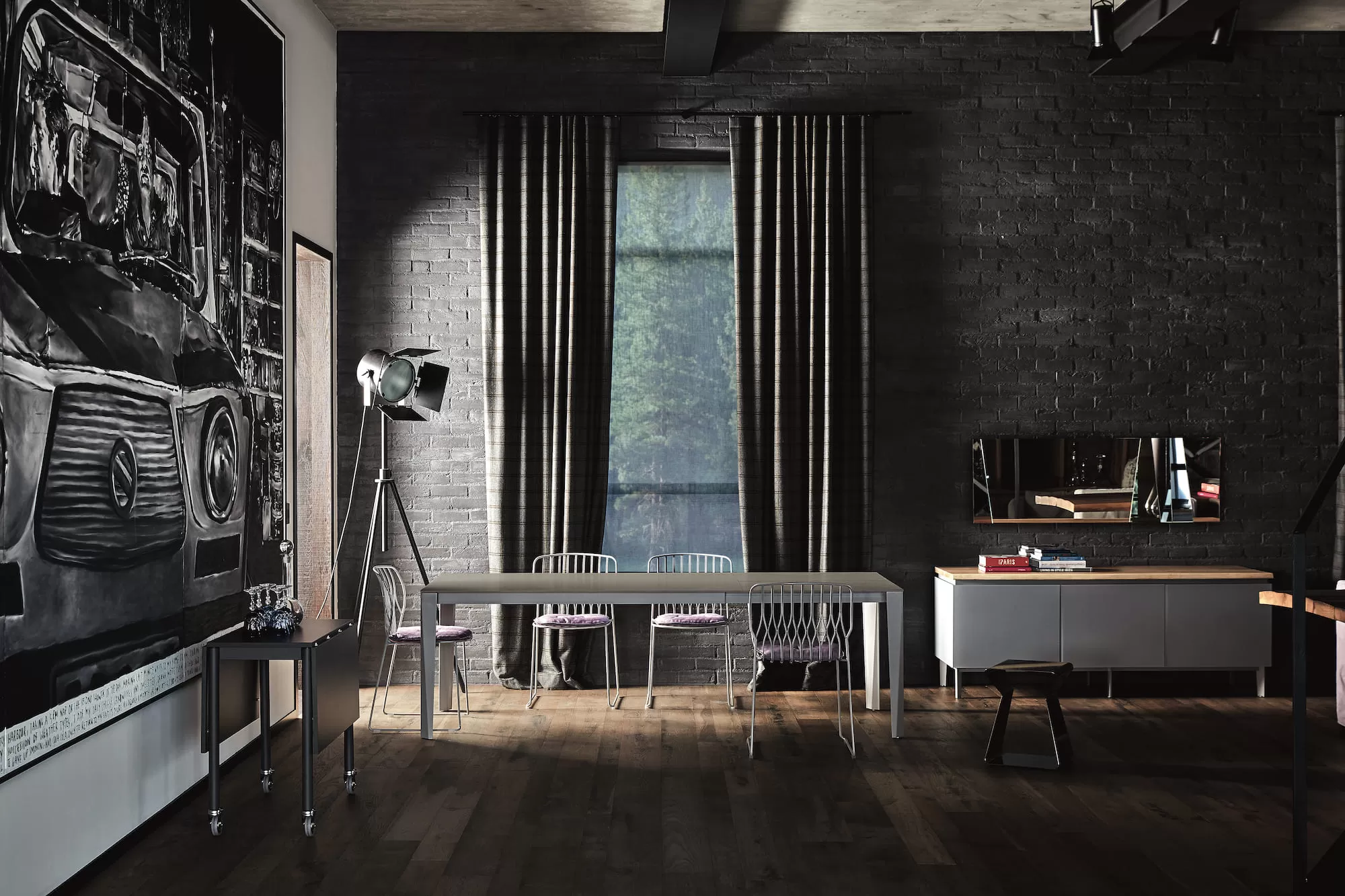 Chef Extendable Marble/Ceramic Table