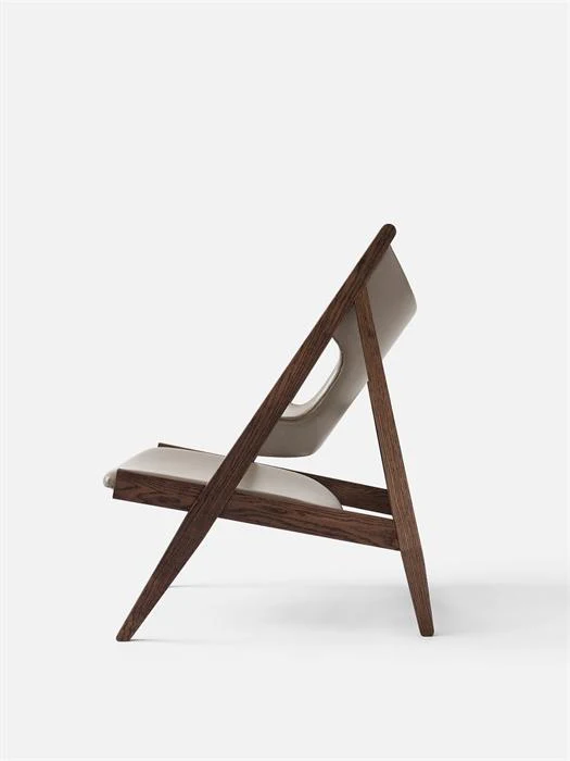 Knitting Leather Lounge Chair