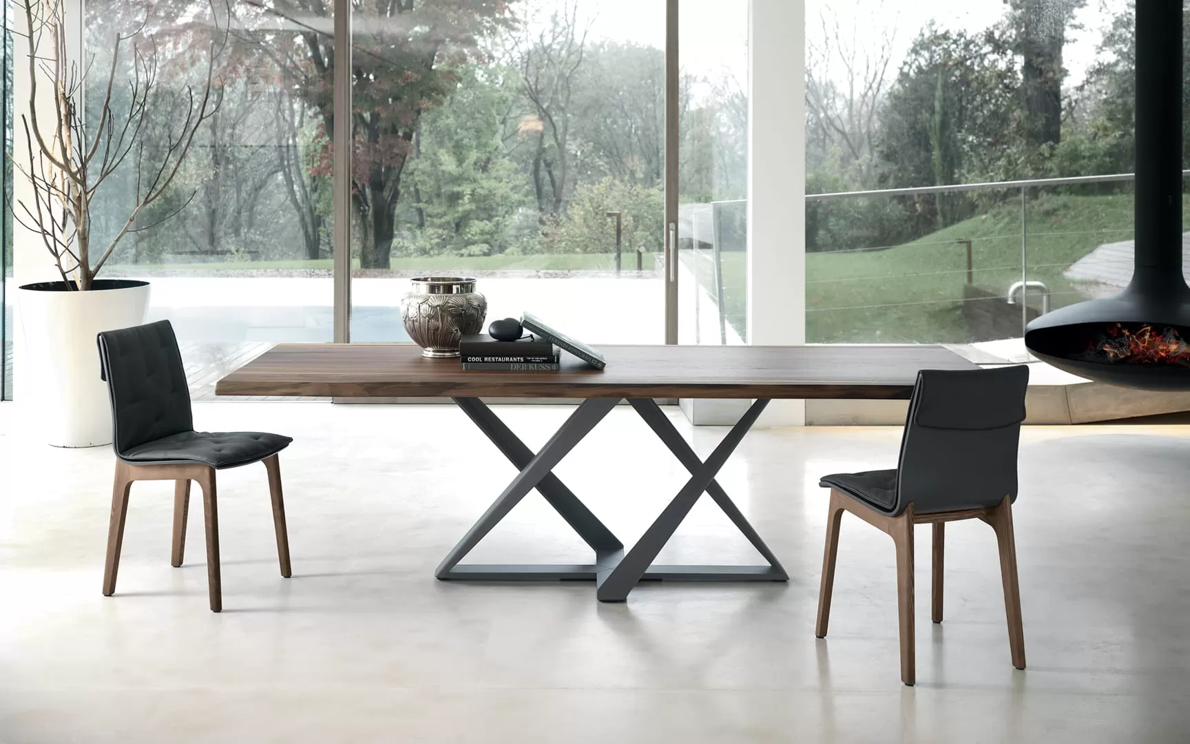 Millennium Rectangular Wood Table