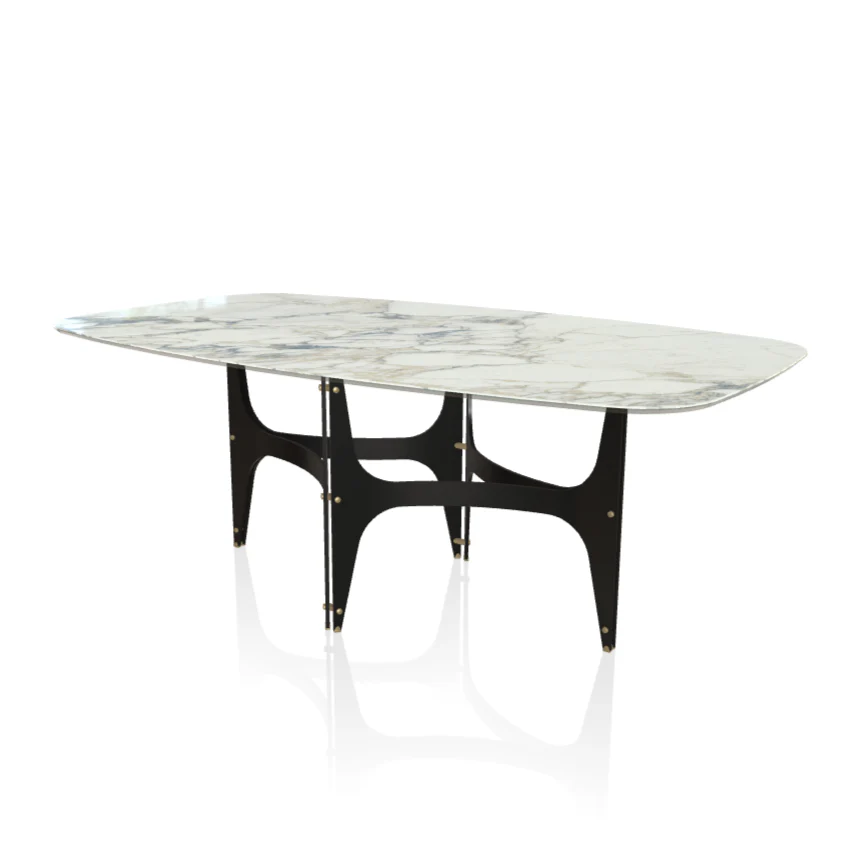 Universe Barrel Marble Table