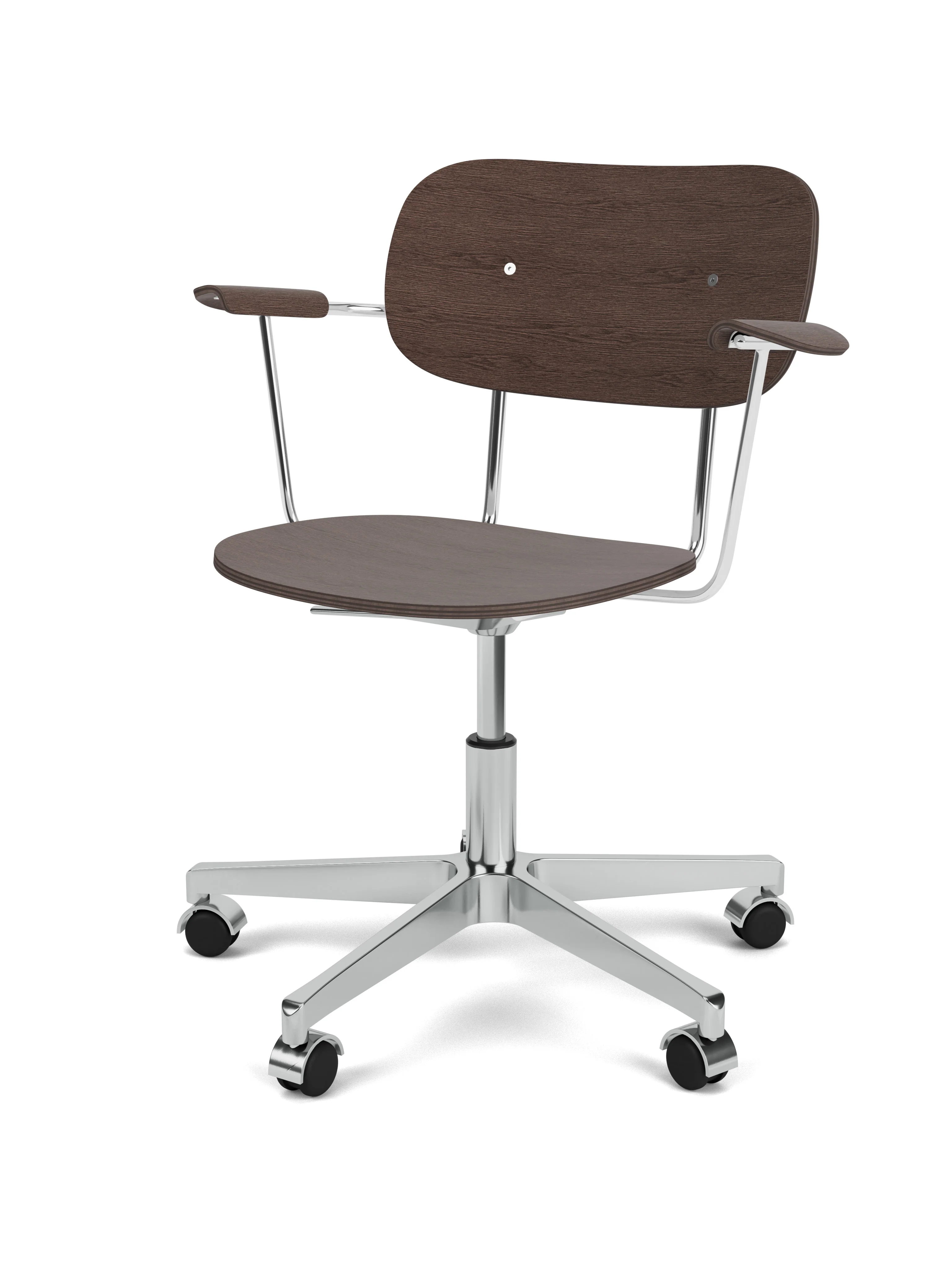 Co Task Chair with Armrests - VENEER