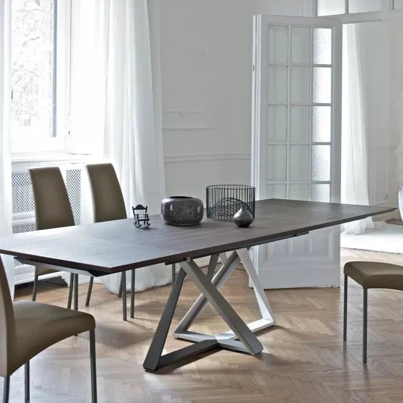 Millennium Extendable Rectangular Wood Table