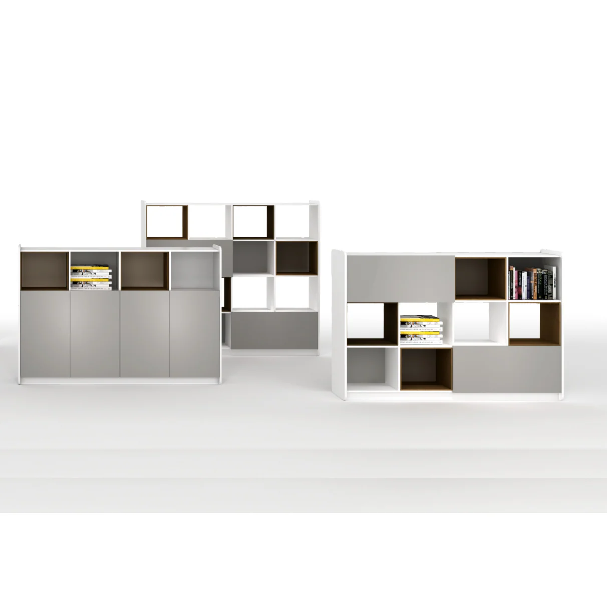 Sao Wooden Office Cabinet -  NEOFRONT Series