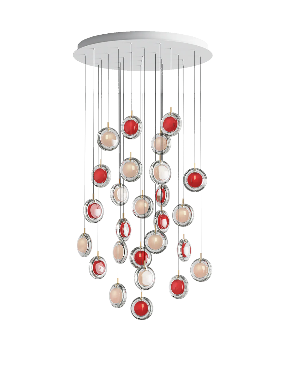 Chandeliers lens 26 pcs