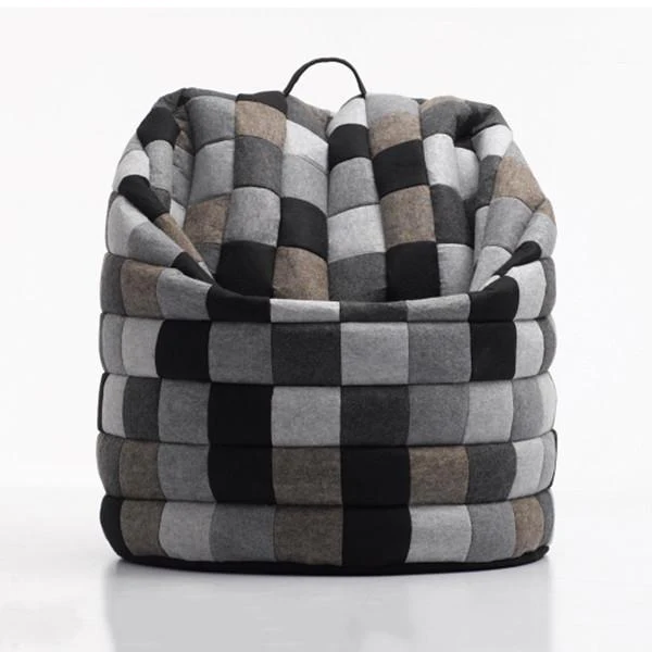 Checked Bean Bag Chair