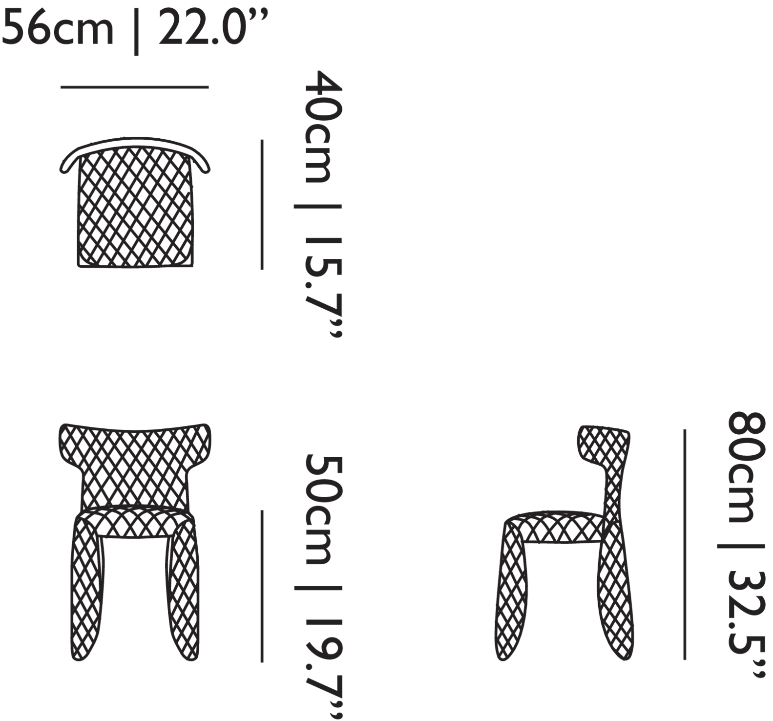 Monster Chair, Diamond Arms