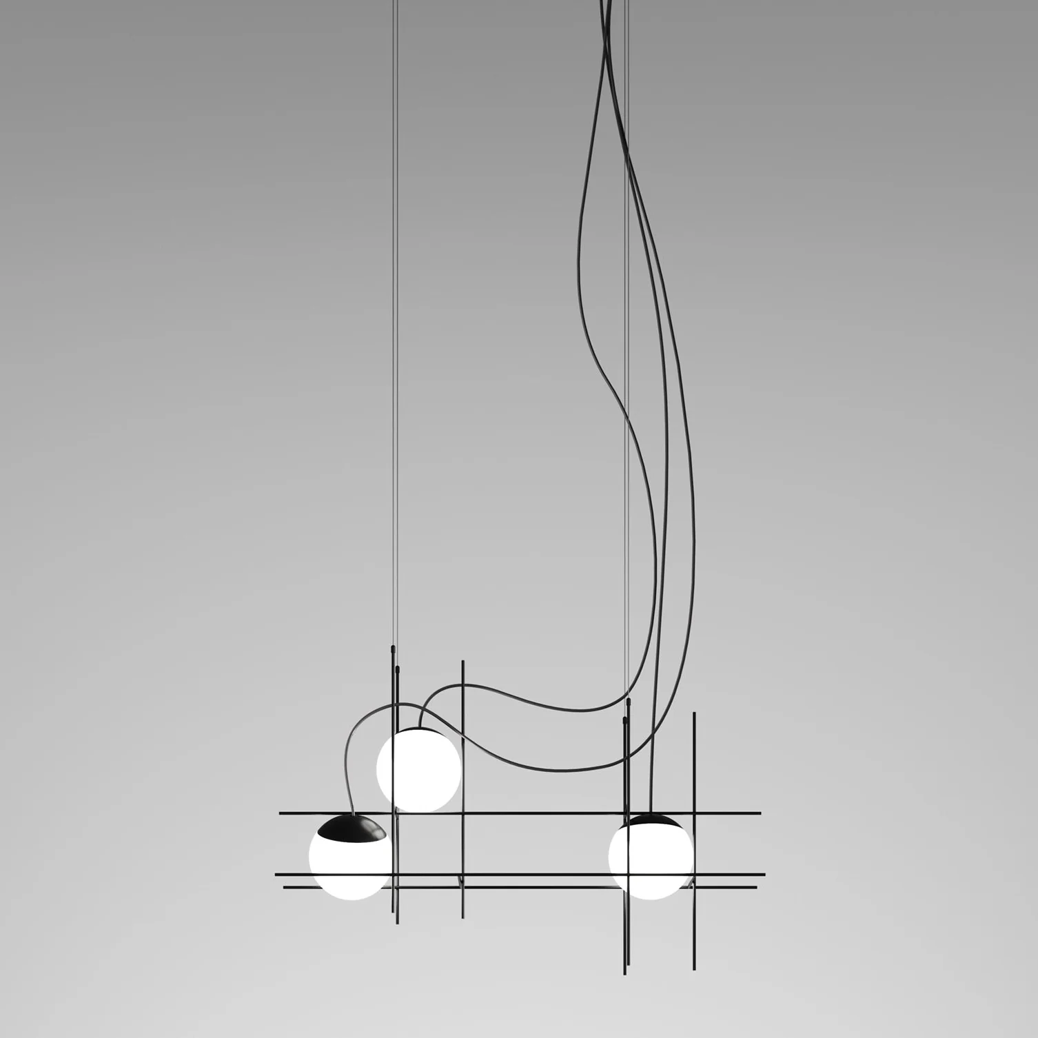 PLOT FRAME Suspension Lamp