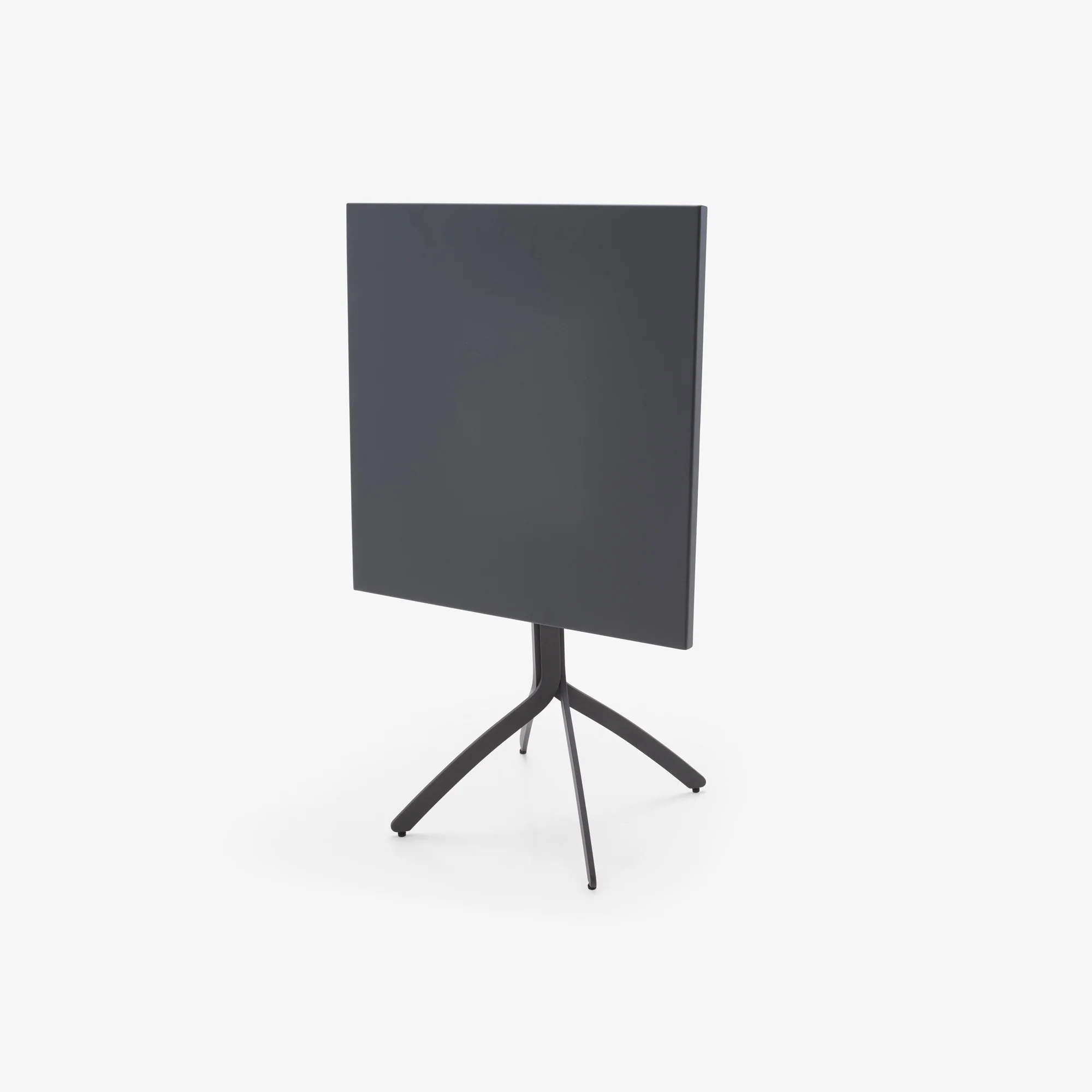 Noomi Dining Table With Pivoting Top Charbon Lacquered