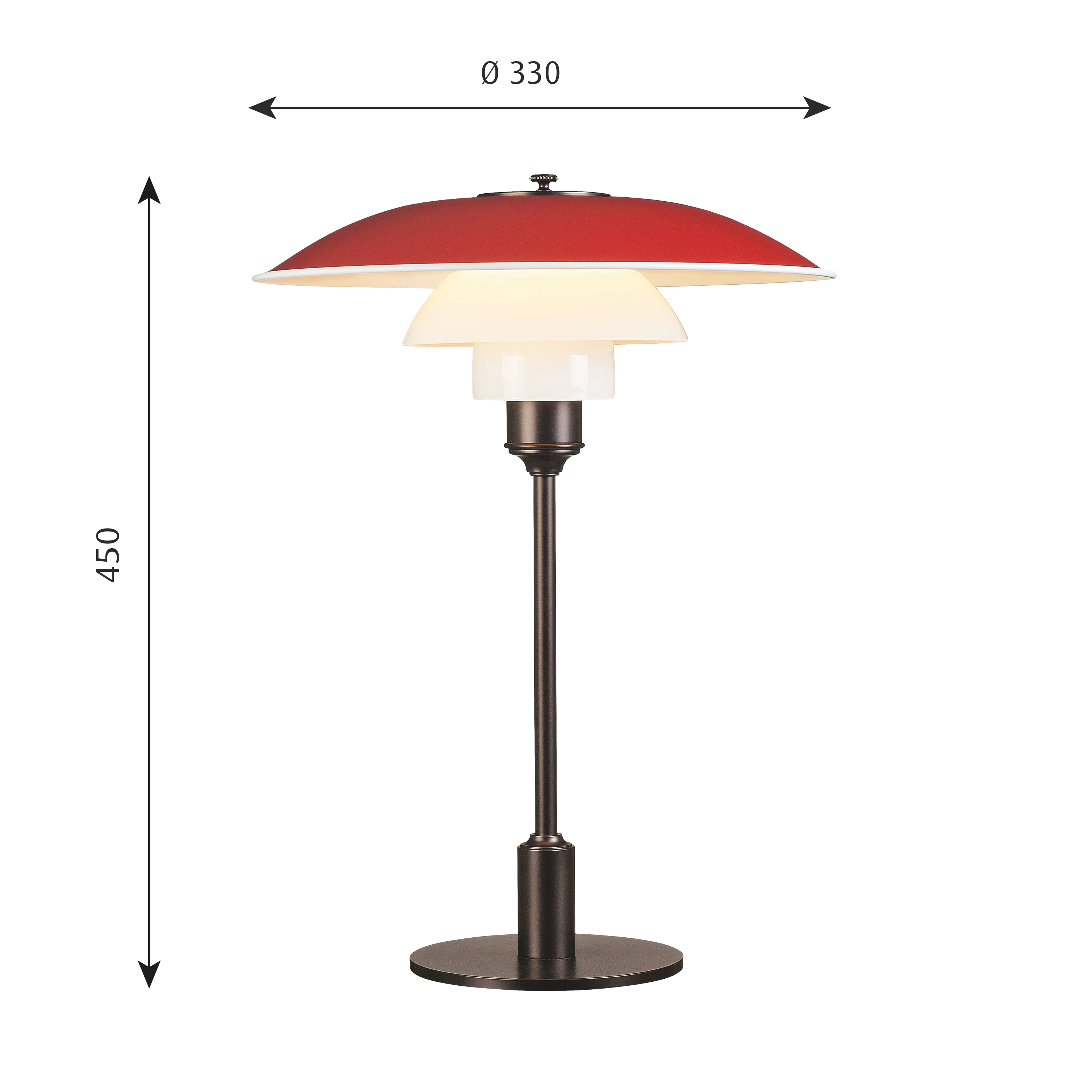 PH 3½-2½ Table Lamp