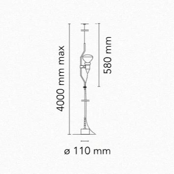 Parentesi Suspension Lamp