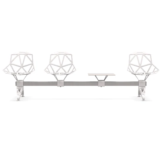 Chair_One Public Seating System 2 4 seater bar