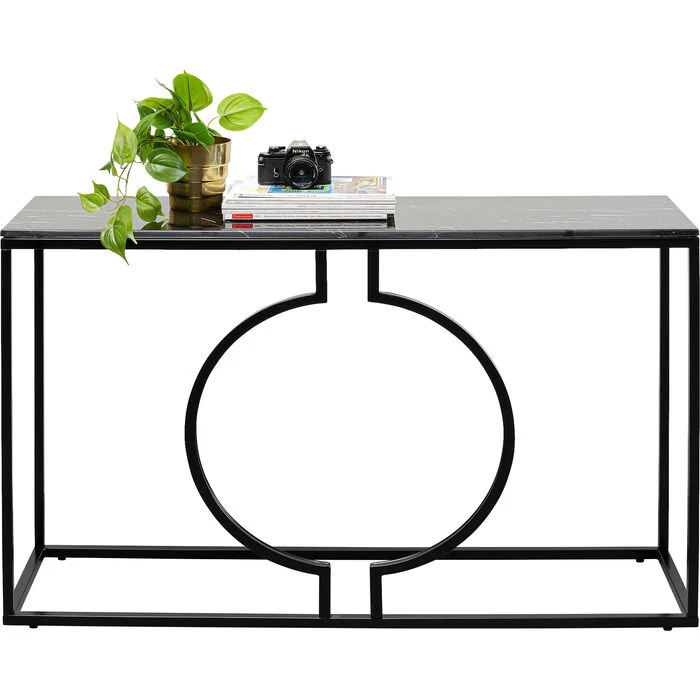 Console Miami Loft Black 120x75cm
