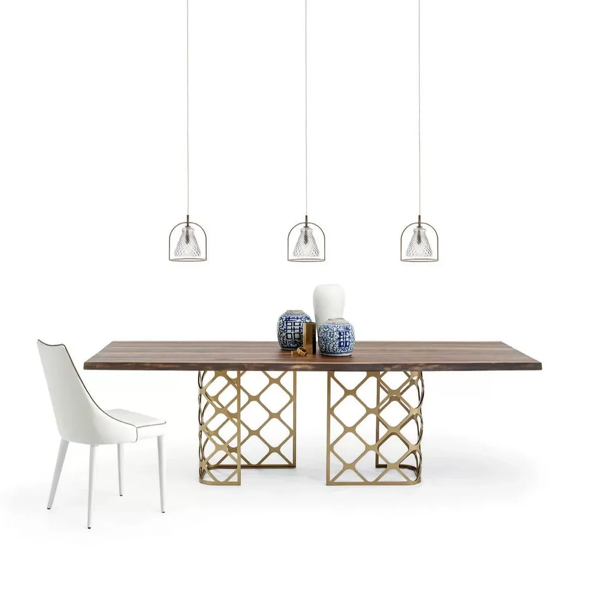 Majesty Extendable Rectangular Wood Table