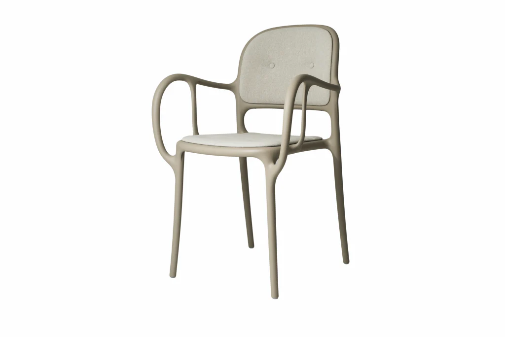Milà Armchair Seat and Back upholstered