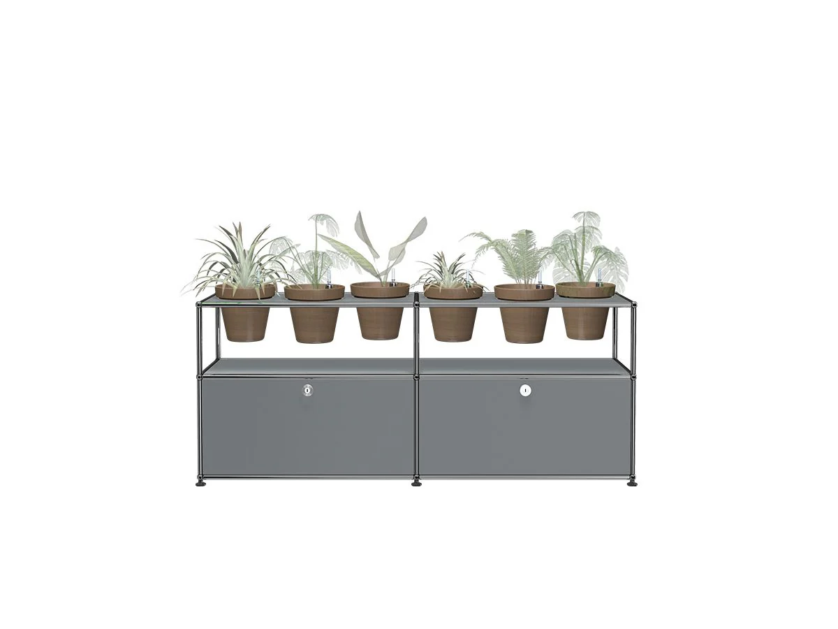 Haller Plant Sideboard - Six Vase Holders