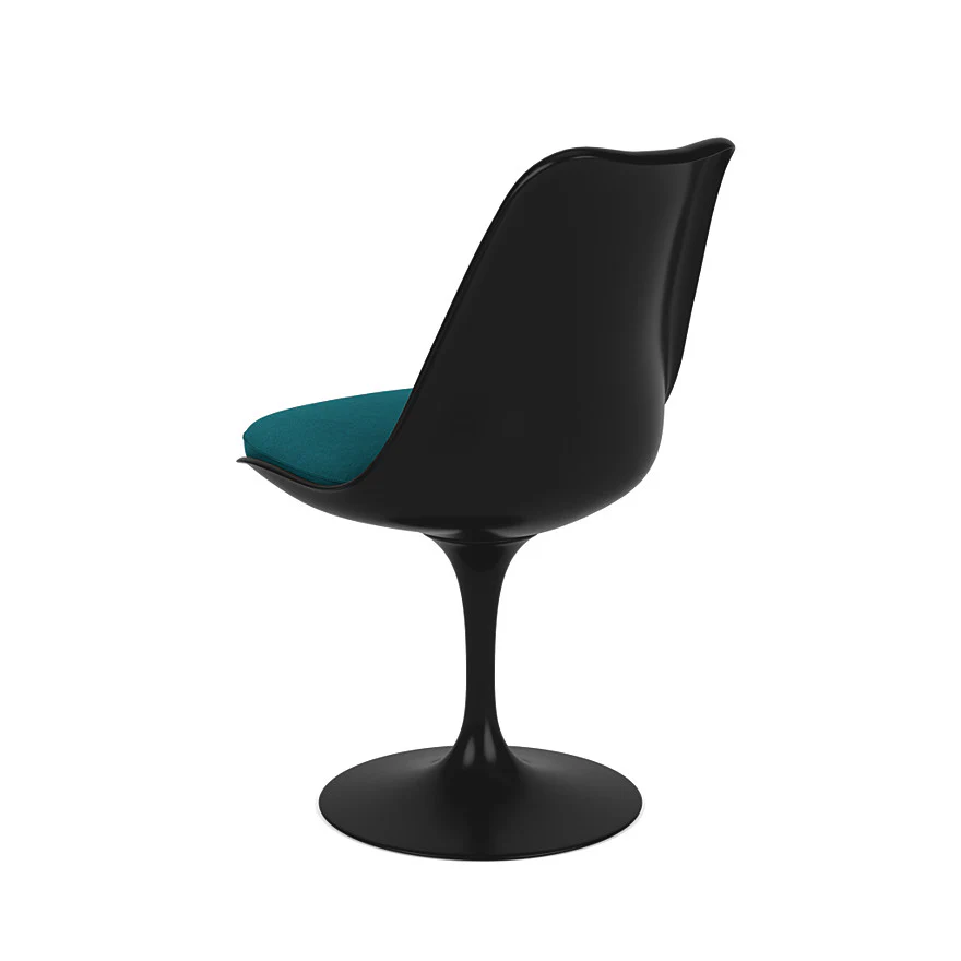 The Saarinen Black Tulip Armless Chair