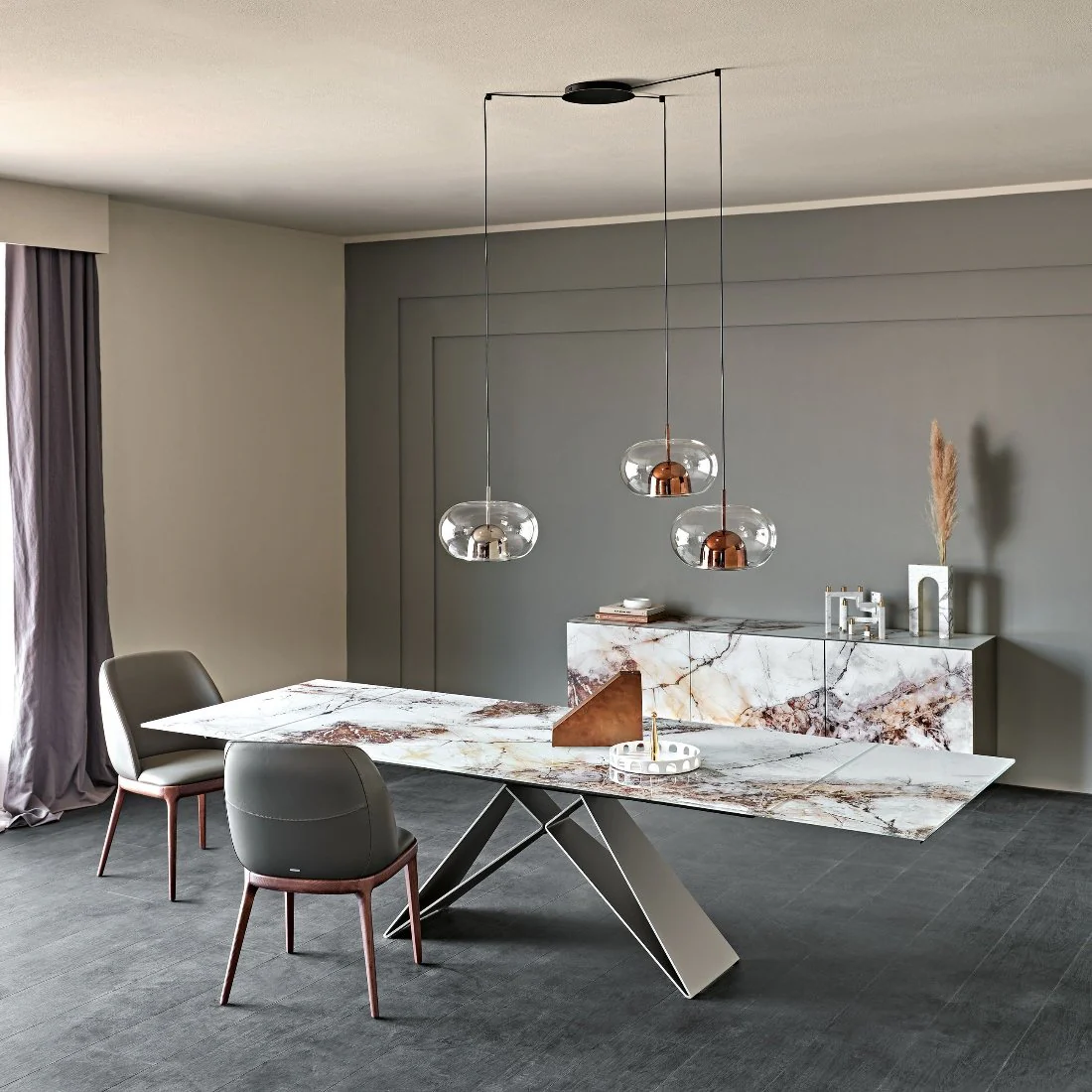 PREMIER Crystalart Drive Table