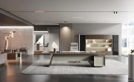 Sao Executive Desk - XMPW-BRT20 BR Series