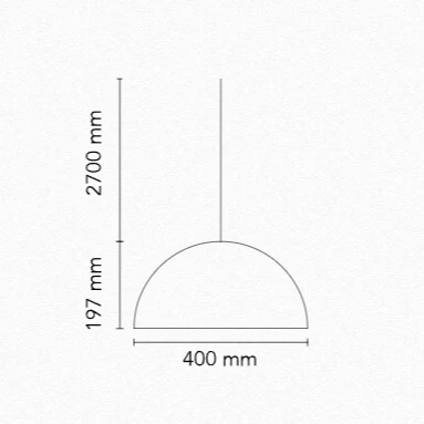 Skygarden Small Suspension Lamp