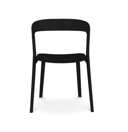Pila Stacking chair upholstered seat