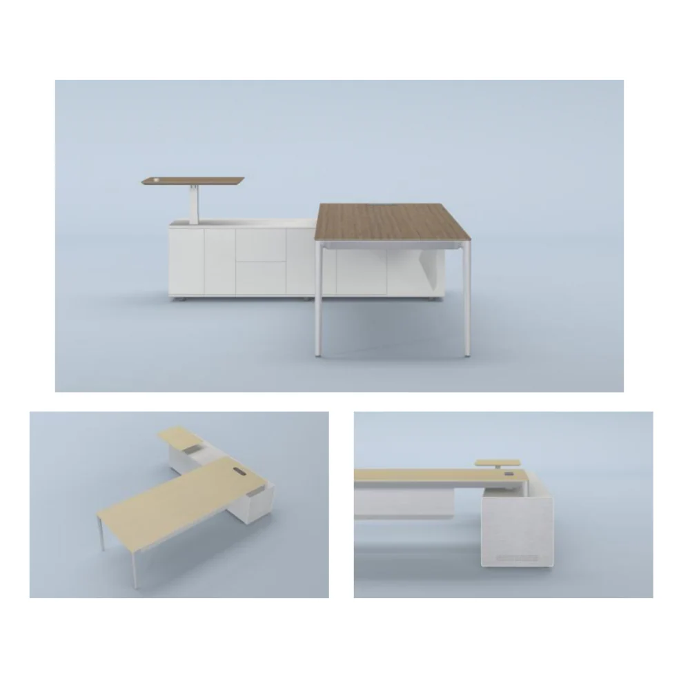 Sao Executive Desk - TMPS-U2634 Gano-V Series