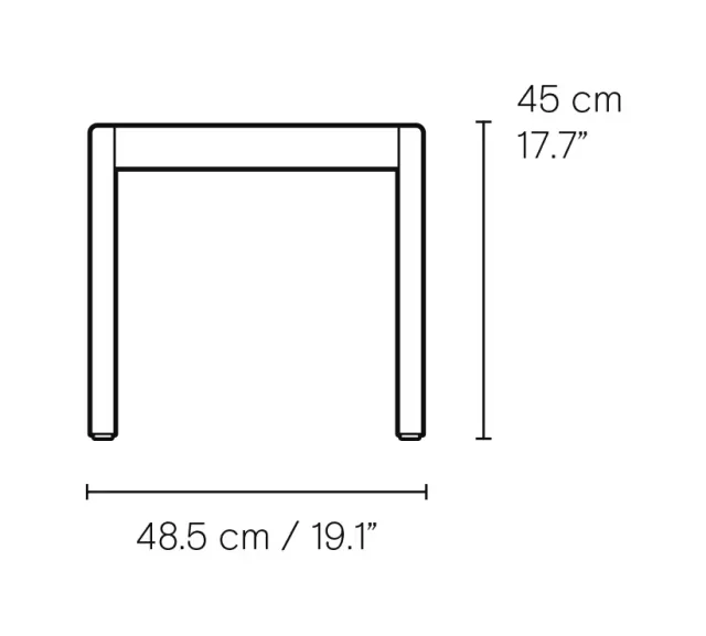 AH911 Outdoor Side Table/Stool