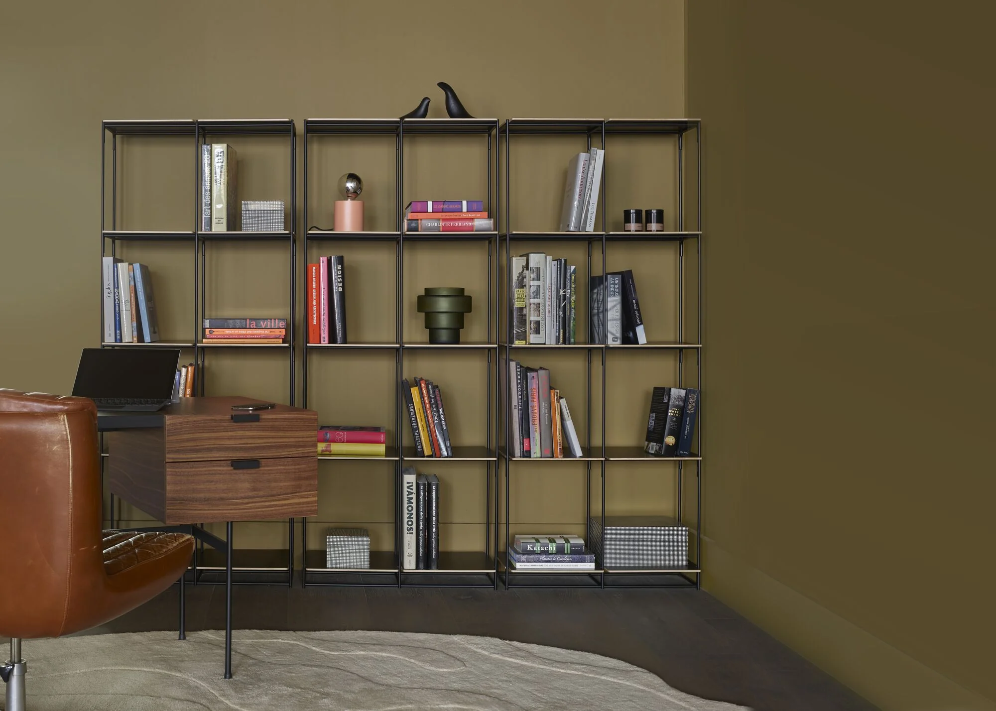La Bibliotheque Fil Shelving Unit - H 88