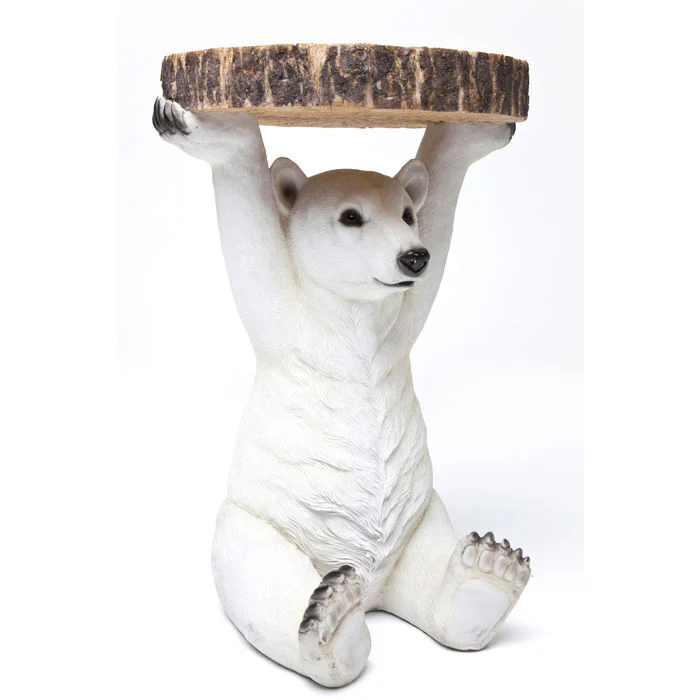 Side Table Animal Polar Bear ¯37cm