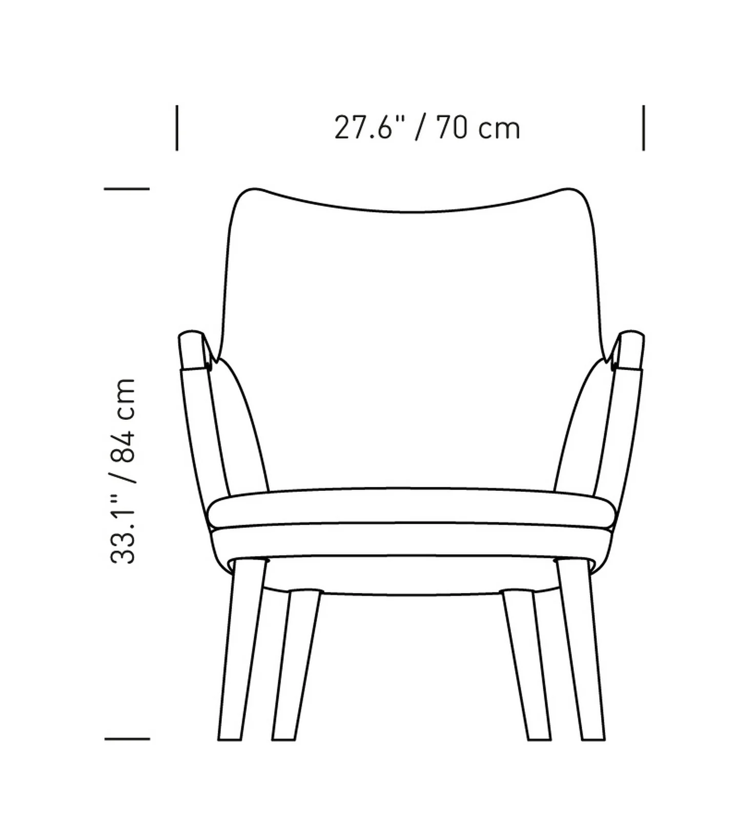 CH71 Lounge Chair