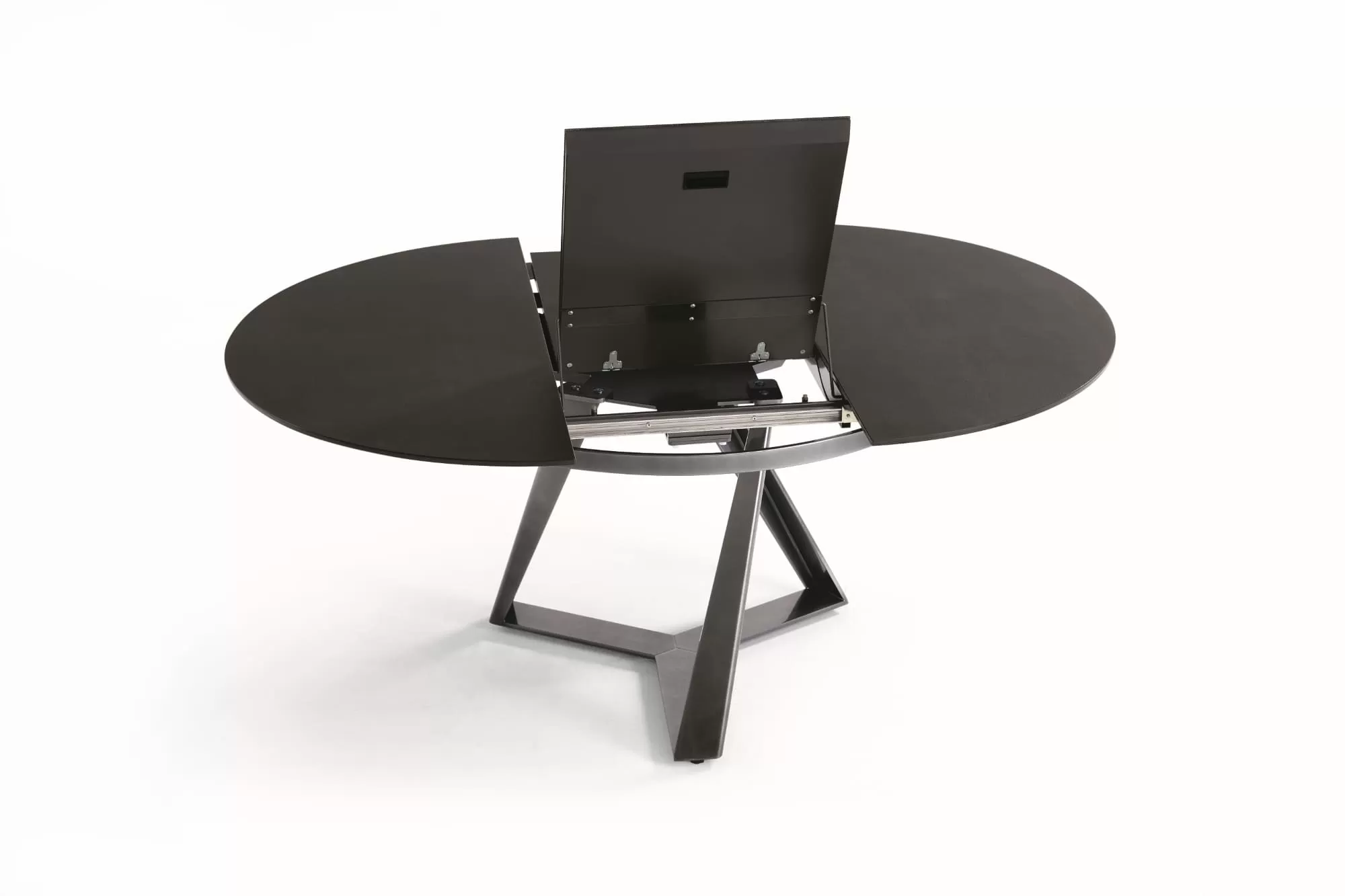 Millennium Extendable Round Marble Table