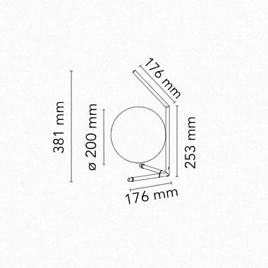IC 10 Anniversary - T1 Low Table Lamps