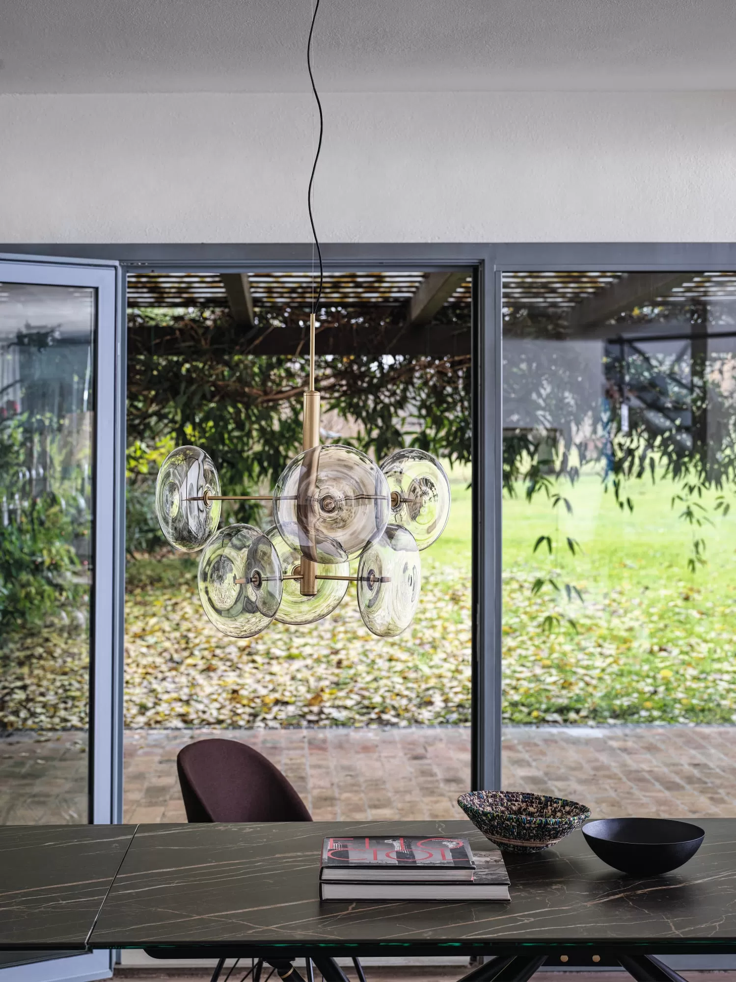 Bridge Extendable Marble/Ceramic Table