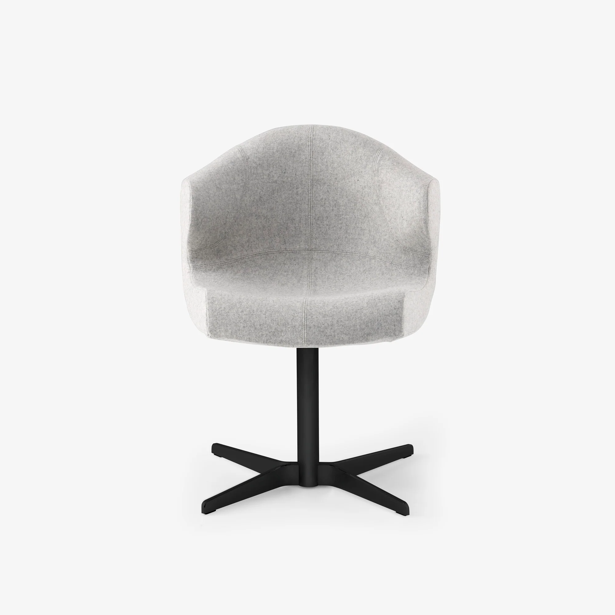 Alster Alster Carver Chair Central Pedestal – Matt Black