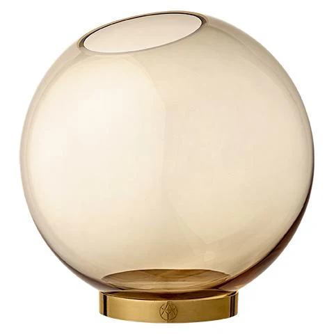 GLOBE vase w. stand