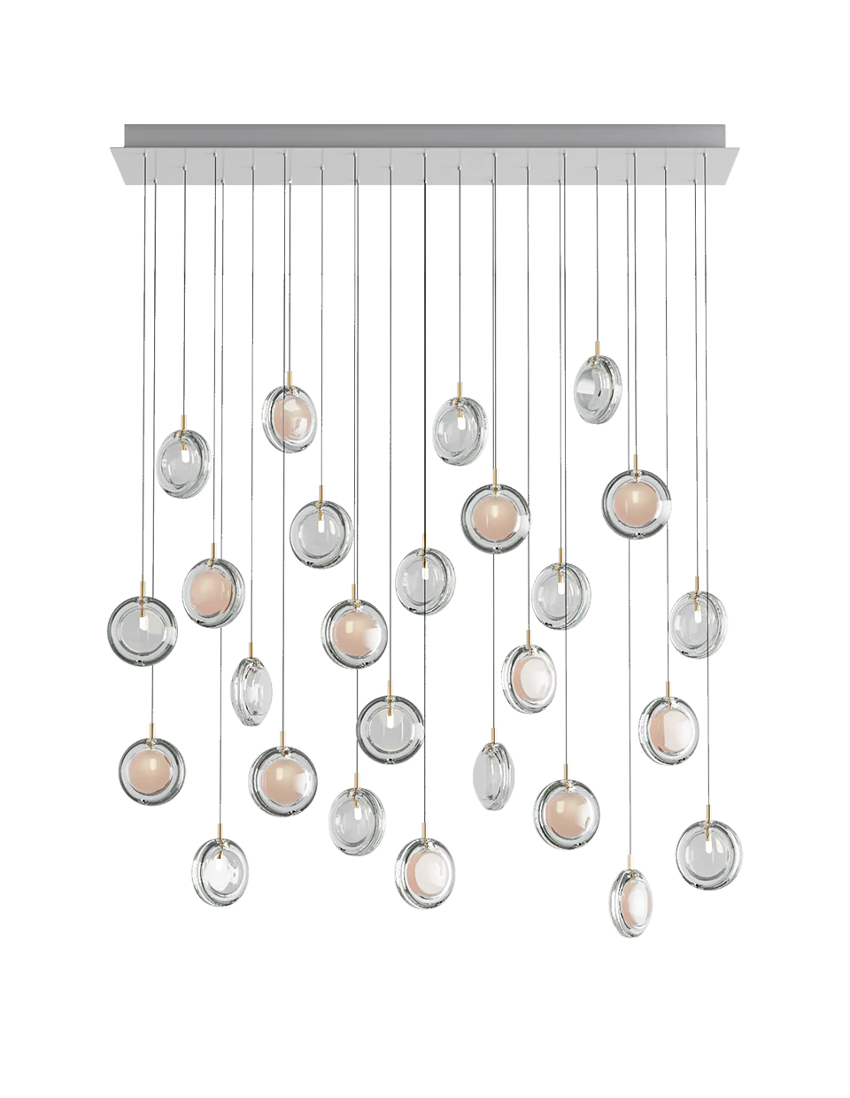 Chandeliers lens 26 pcs